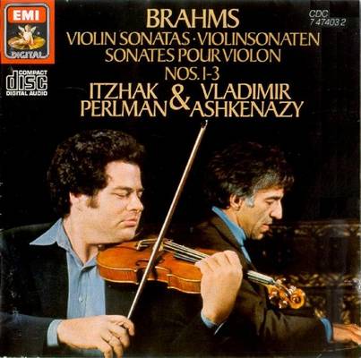 Violin Sonatas Nos. 1-3 by Itzhak Perlman / Vladimir