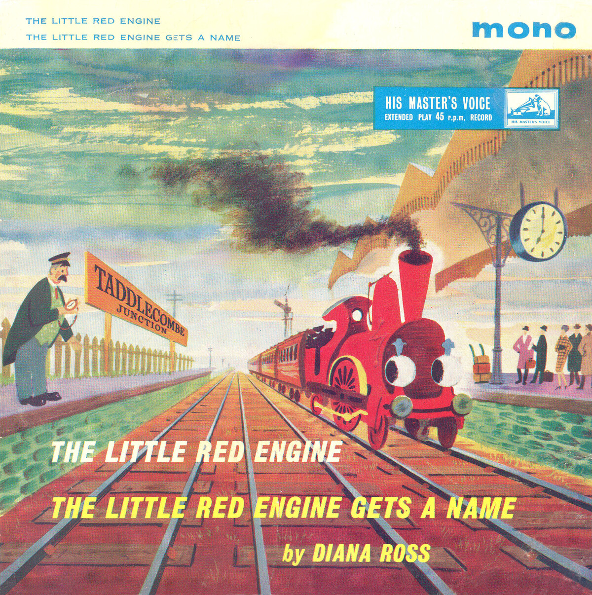 The Little Red Engine / The Little Red Engine Gets a Name by Diana Ross ...