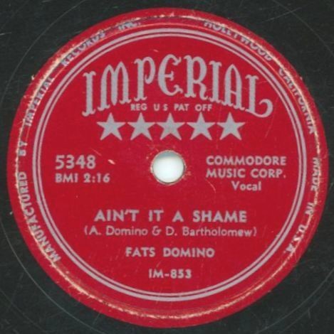 Ain't It a Shame / La-La by Fats Domino (Single, New Orleans R&B): Reviews,  Ratings, Credits, Song list - Rate Your Music