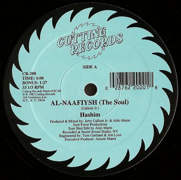 Hashim Al-Naafiysh (The Soul) 7” Al-naafiysh (The Soul) by Hashim (Single, Electro): Reviews