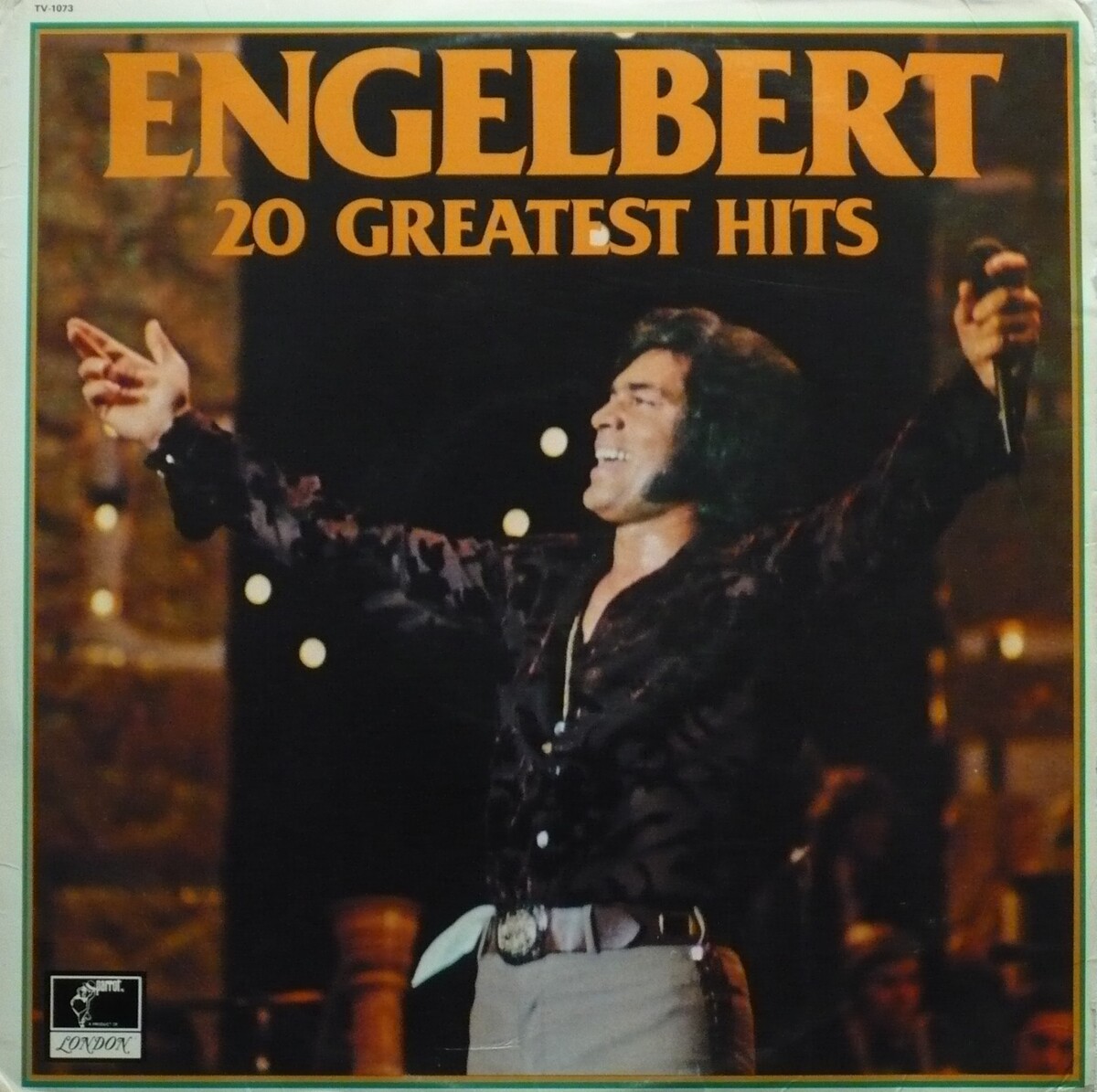 20 Greatest Hits by Engelbert Humperdinck (Compilation, Easy Listening):  Reviews, Ratings, Credits, Song list - Rate Your Music, image size:1200x1195