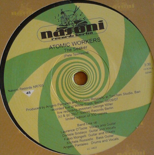 The Seeker / High Tide Rollin by Atomic Workers / Hypnosis (Single ...
