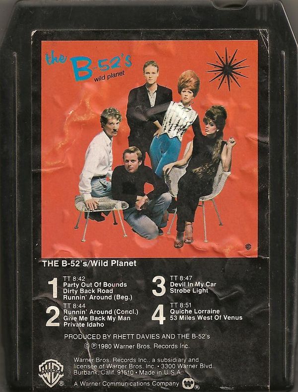 Wild Planet by The B-52's (Album; Warner Bros.; WB M8 3471
