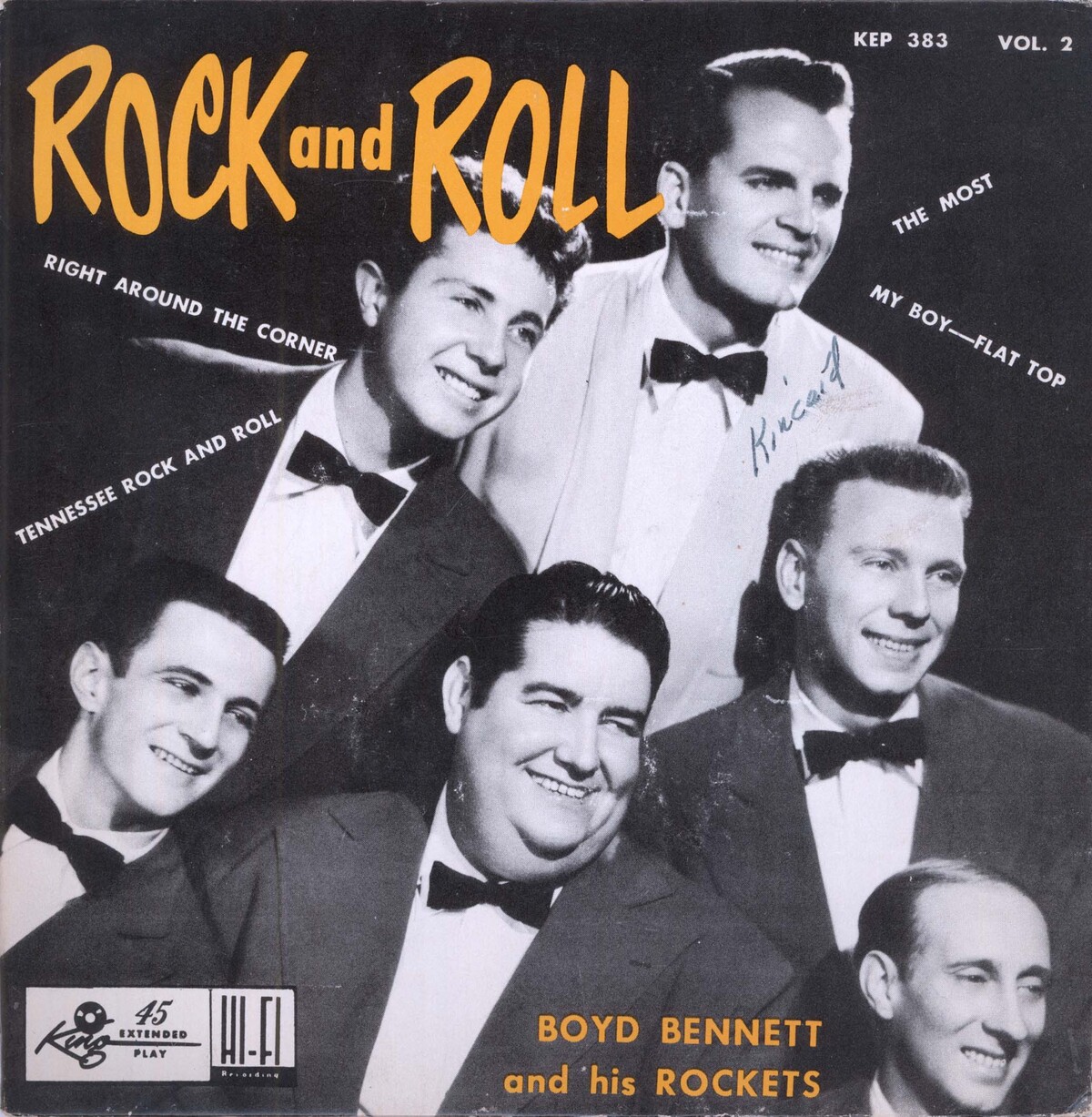 Rock and Roll: Vol. 2 by Boyd Bennett and His Rockets (EP; King; KEP ...