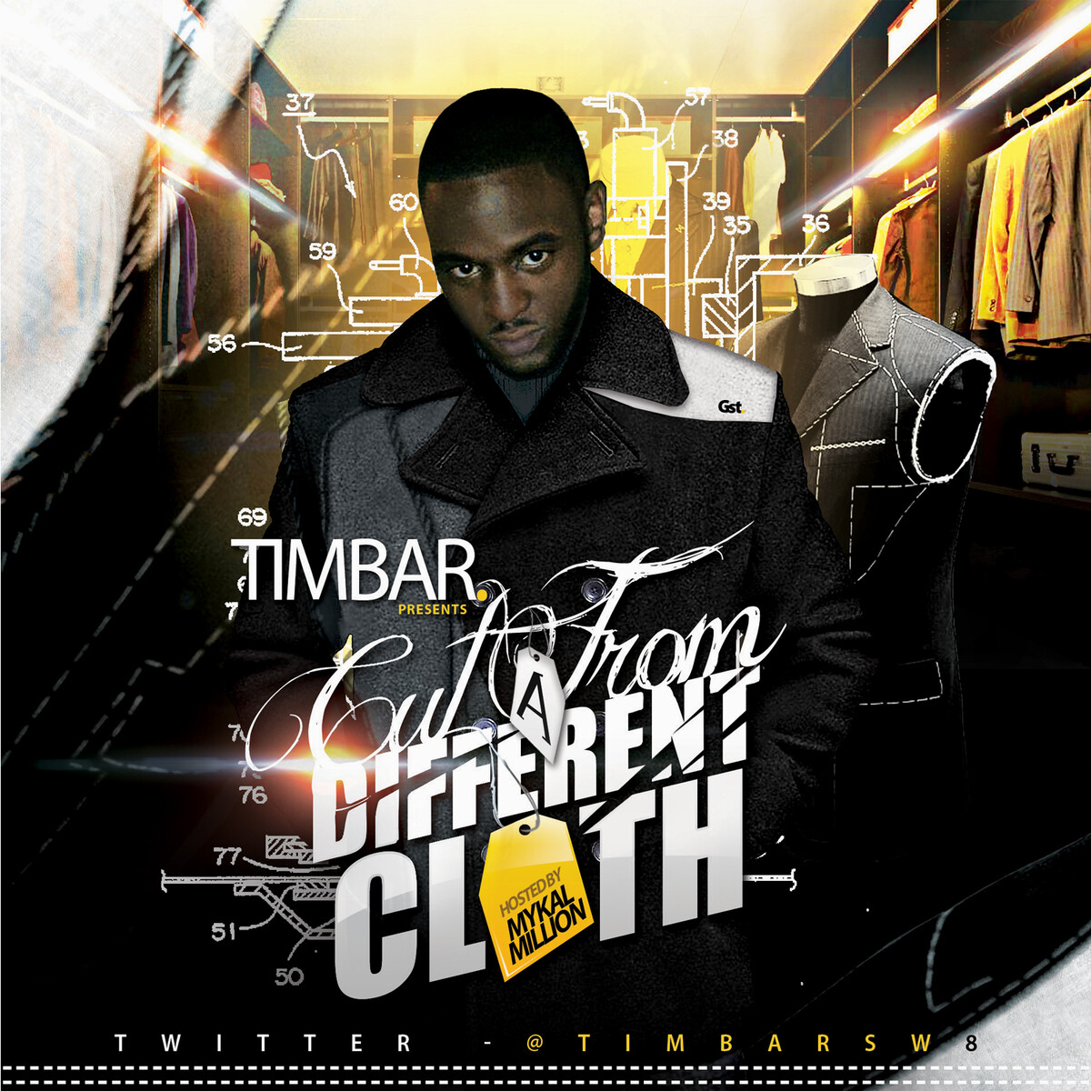 Cut From a Different Cloth by Timbar (Mixtape, Road Rap): Reviews ...