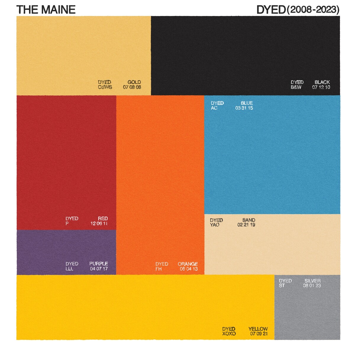 Dyed (2008 - 2023) by The Maine (Album): Reviews, Ratings, Credits ...