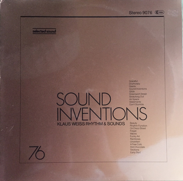 Sound Inventions by Klaus Weiss Rhythm & Sounds (Album, Library Music ...