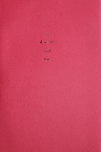 This Degenerate Little Town by Thomas Ligotti & Current 93 (Album