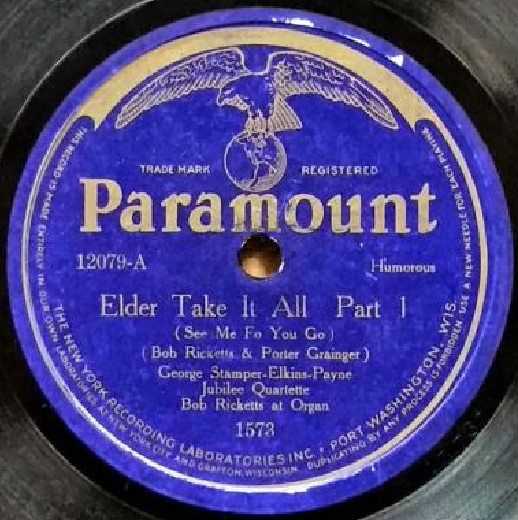 Elder Take It All, Part I (See Me Fo' You Go) / Elder Take It All, Part ...