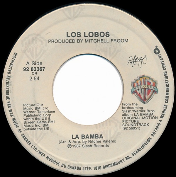 La Bamba Instrumental Lobos : Los Lobos La Bamba Instrumental Original ...