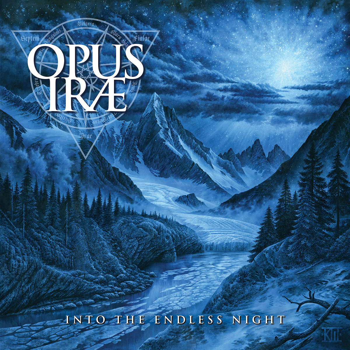 Into the endless night by opus irae album symphonic black metal