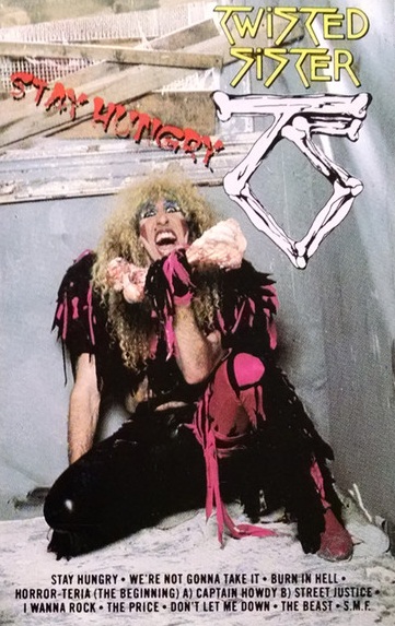 Stay Hungry by Twisted Sister (Album; Atlantic; 7 80156-4