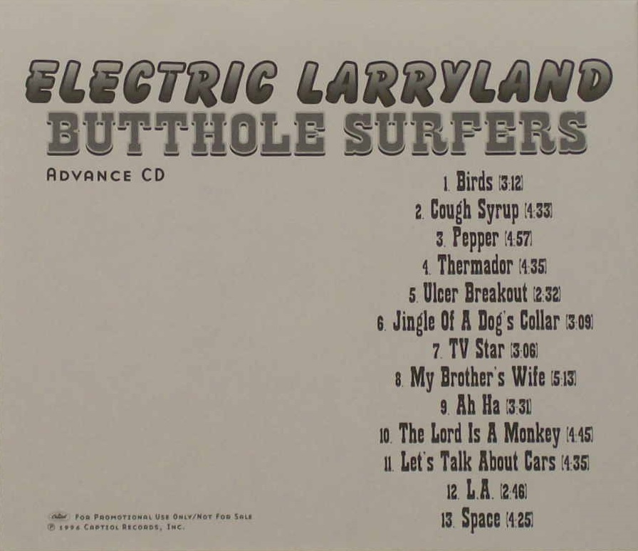 LP BUTTHOLE SURFERSレコードELECTRICLARRYLAND 21Y9X6N371L._UF1000,1000_QL80_.jpg