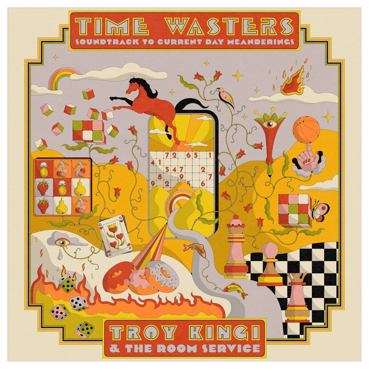 Time Wasters: Soundtrack to Current Day Meanderings by Troy Kingi ...