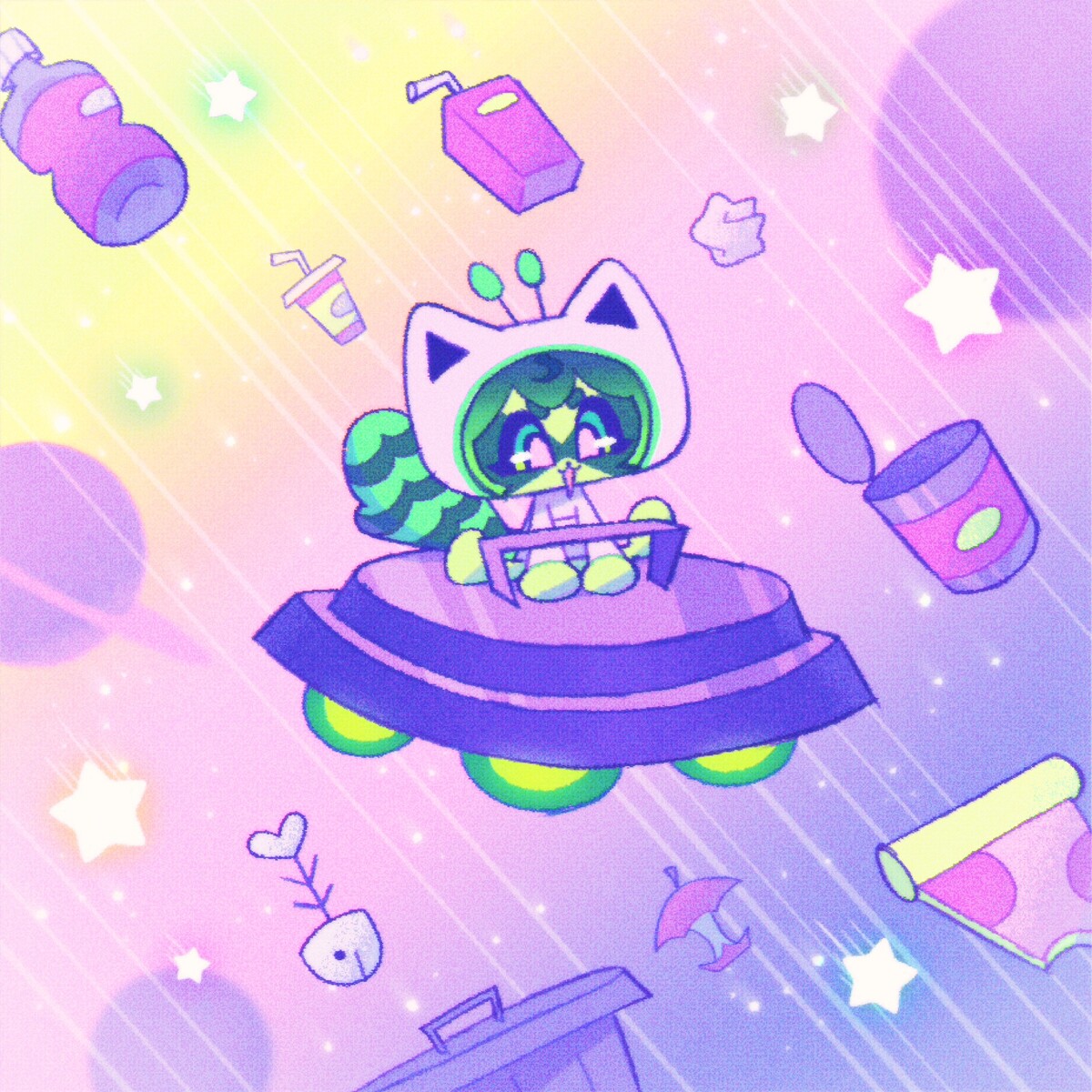 Garbage Galaxy! by spellcasting (Single, Digital Fusion): Reviews ...