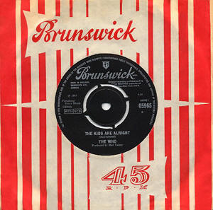 The Kids Are Alright / The Ox by The Who (Single, Power Pop
