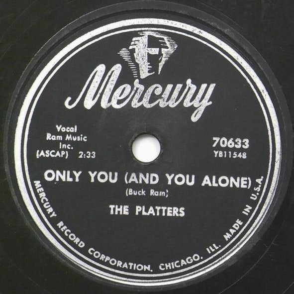 Only You (And You Alone) / Bark, Battle and Ball by The Platters (Single,  Doo-Wop): Reviews, Ratings, Credits, Song list - Rate Your Music