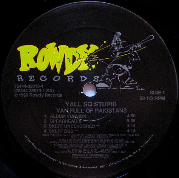 Van Full of Pakistans / The Plant by Yall So Stupid (Single, Hip