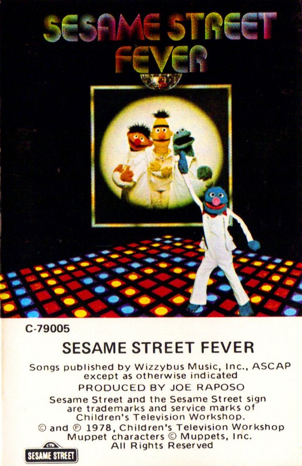 SESAME STREET FEVER レコード Vintage 1978 Sesame Street Fever Vinyl LP Album Record Disco