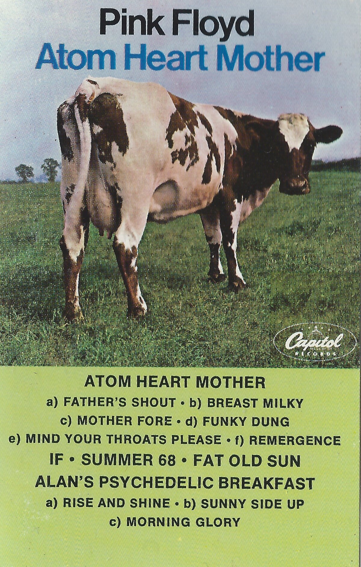 Atom Heart Mother by Pink Floyd (Album; Capitol; 4XAS 382): Reviews,  Ratings, Credits, Song list - Rate Your Music, image size:1200x1886