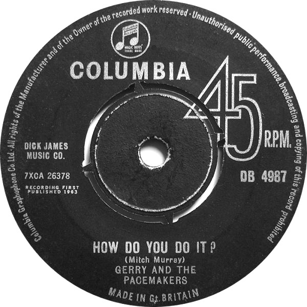 How Do You Do It? / Away From You by Gerry and The Pacemakers (Single, Merseybeat): Reviews, Ratings, Credits, Song list - Rate Your Music