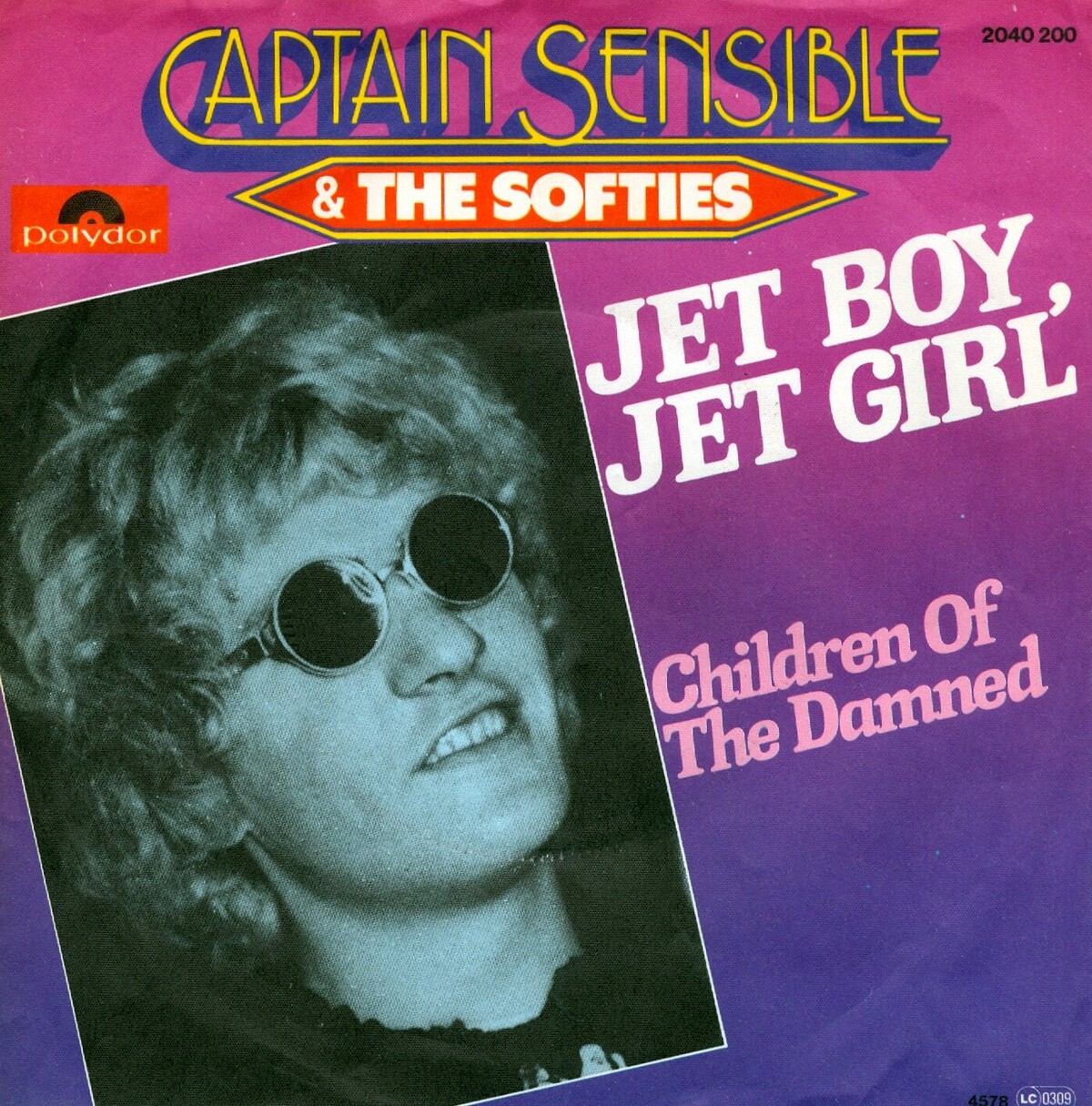 Jet Boy, Jet Girl / Children of the Damned by Captain Sensible