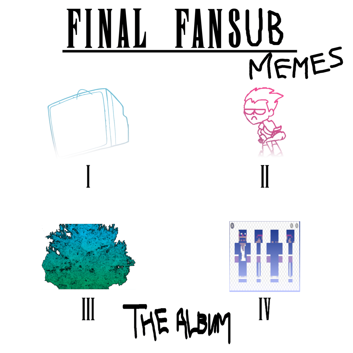Final Fansub Memes: The Album by Various Artists (Album): Reviews ...