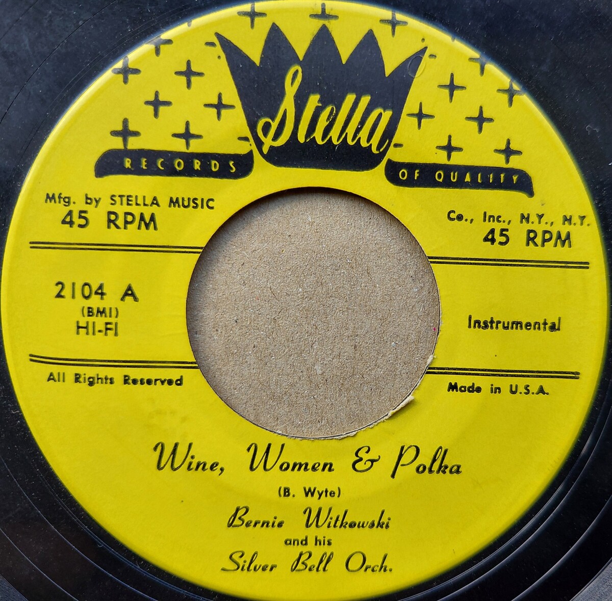 Wine, Women, & Polka by Bernie Witkowski and His Silver Bell Orchestra ...