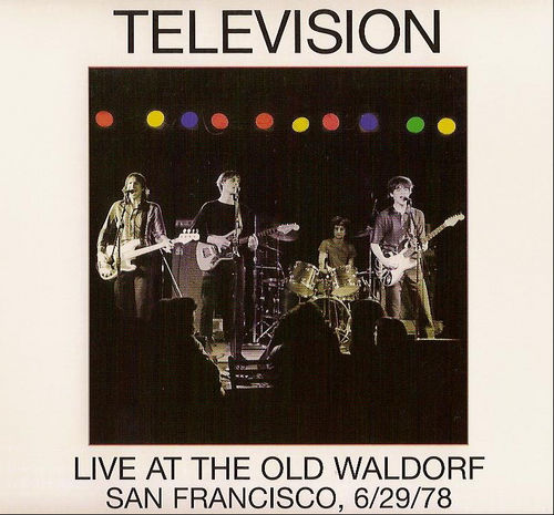TELEVISION Live at the Waldorf LP レコード Television – Live At The Old Waldorf - San Francisco, 6/29