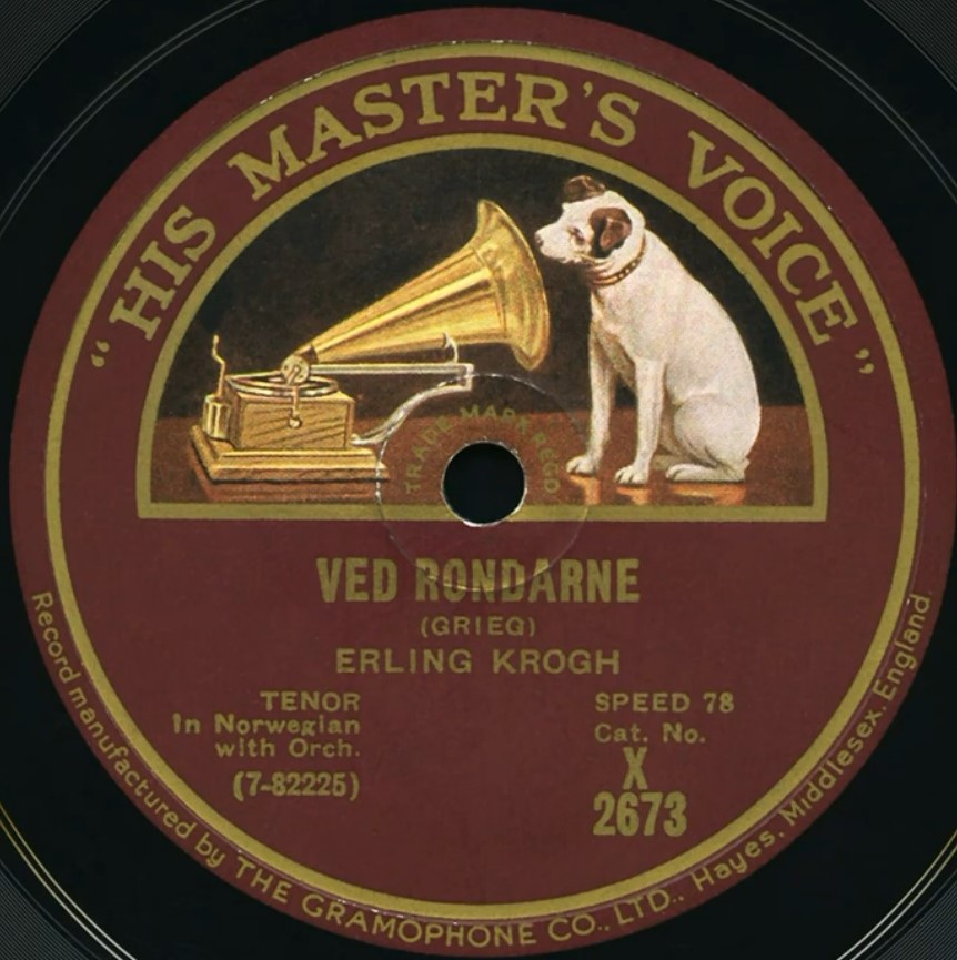 Ved Rondarne / Tonerne by Erling Krogh (Single; HMV; X 2673): Reviews ...