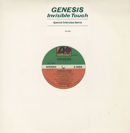 Invisible Touch by Genesis (Single; Atlantic; PR924): Reviews, Ratings ...