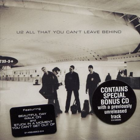 All That You Can't Leave Behind by U2 (Album; Interscope; 314 524