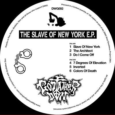 洋楽 Godfather Don / The Slave Of New York EP Slave of New York by Godfather Don - Samples, Covers and Remixes