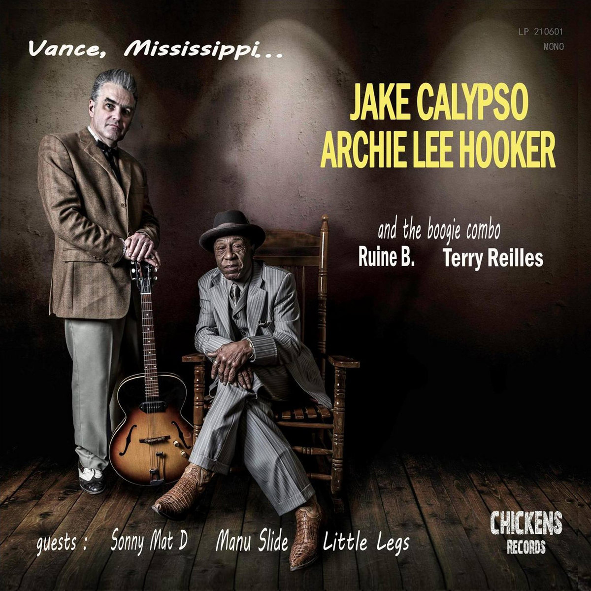 Vance, Mississippi ... by Jake Calypso \u0026 Archie Lee Hooker (Album):  Reviews, Ratings, Credits, Song list - Rate Your Music, image size:1200x1199