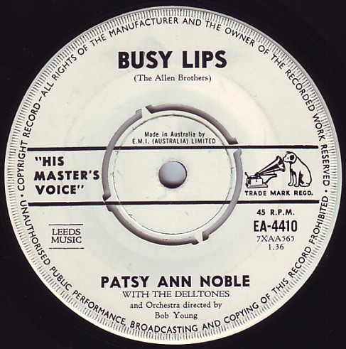 Busy Lips / It's Always the Way by Patsy Ann Noble (Single, Pop ...