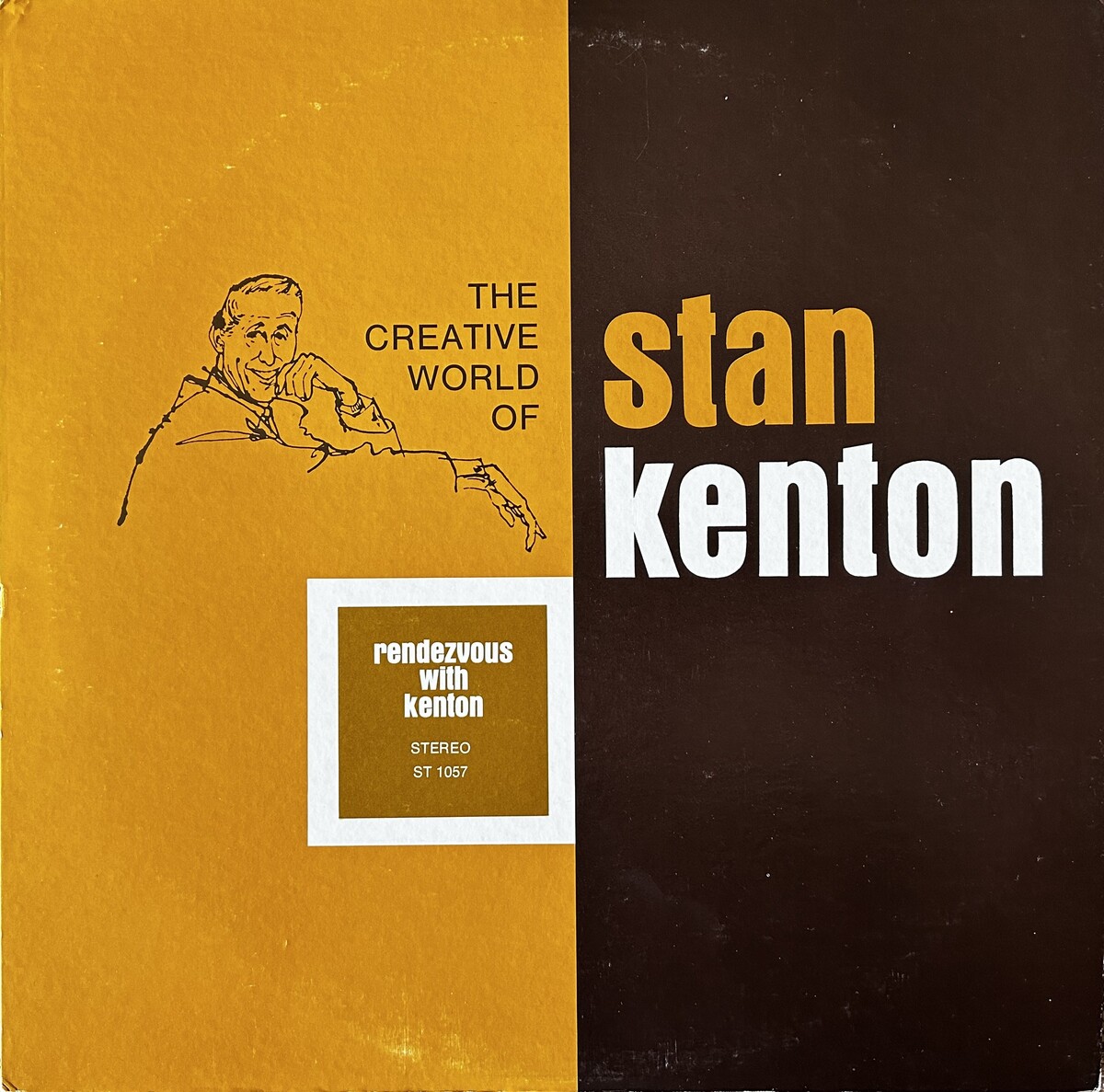Rendezvous With Kenton by Stan Kenton (Album; Creative World; ST 1057 ...