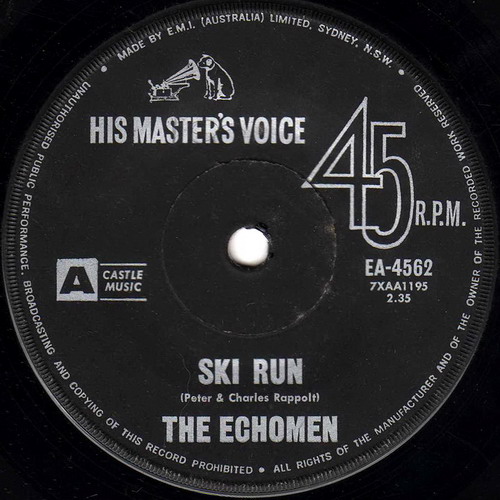 Ski Run / Snowbound by The Echomen (Single, Surf Rock): Reviews ...