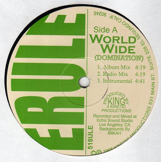World Wide (Domination) / Nik Luv / Deepest Thoughts by Erule (Single ...