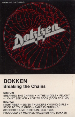 米LP Dokken Breaking The Chains FRM60290 Friday Music /00260 Dokken – Breaking The Chains – CD (Album, Unofficial Release