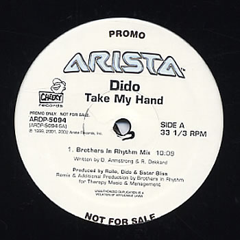 Take My Hand by Dido (Single, Downtempo): Reviews, Ratings, Credits ...