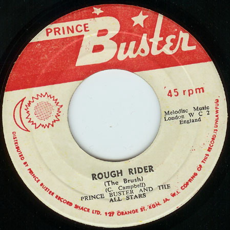 Rough Rider (The Brush) / Evening News by Prince Buster and The 