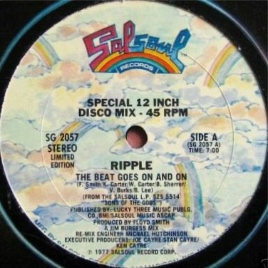 The Beat Goes on and On by Ripple (Single; Salsoul; SG 2057): Reviews ...
