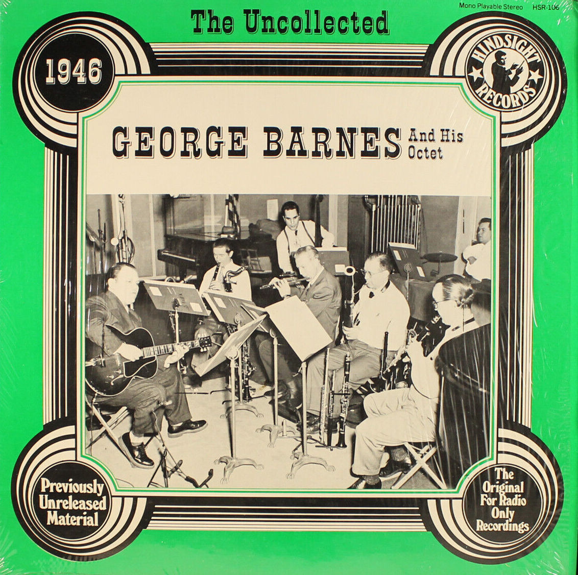 George Barnes and His Octet by George Barnes (Album; Hindsight; HSR-106 ...