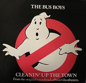 Cleanin' Up the Town / New Shoes by The Bus Boys (Single, Rock & Roll