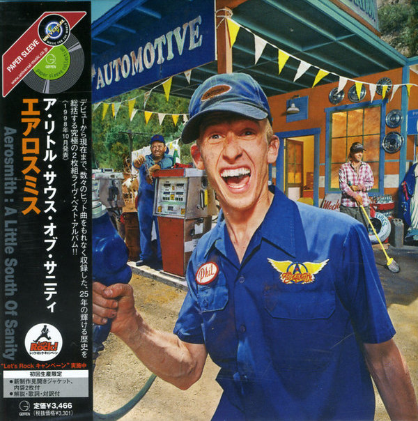 A Little South of Sanity by Aerosmith (Album; Geffen; UICY