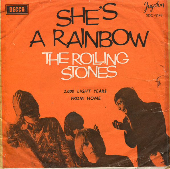 THE ROLLING STONES SHE'S A RAINBOW ユーゴ盤 THE ROLLING STONES SHE´S A RAINBOW ユーゴ盤