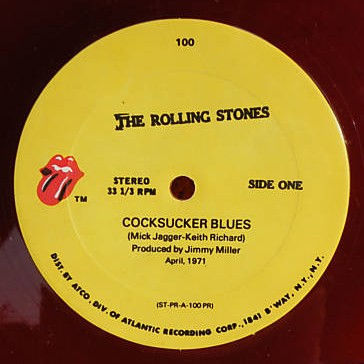 Cocksucker Blues / Brown Sugar by The Rolling Stones (Bootleg