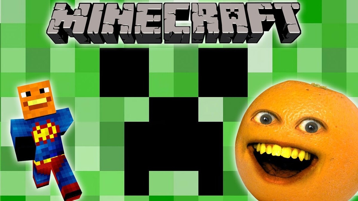 Why Creepers Gotta Be So Cute? by Annoying Orange (Music video, Musical