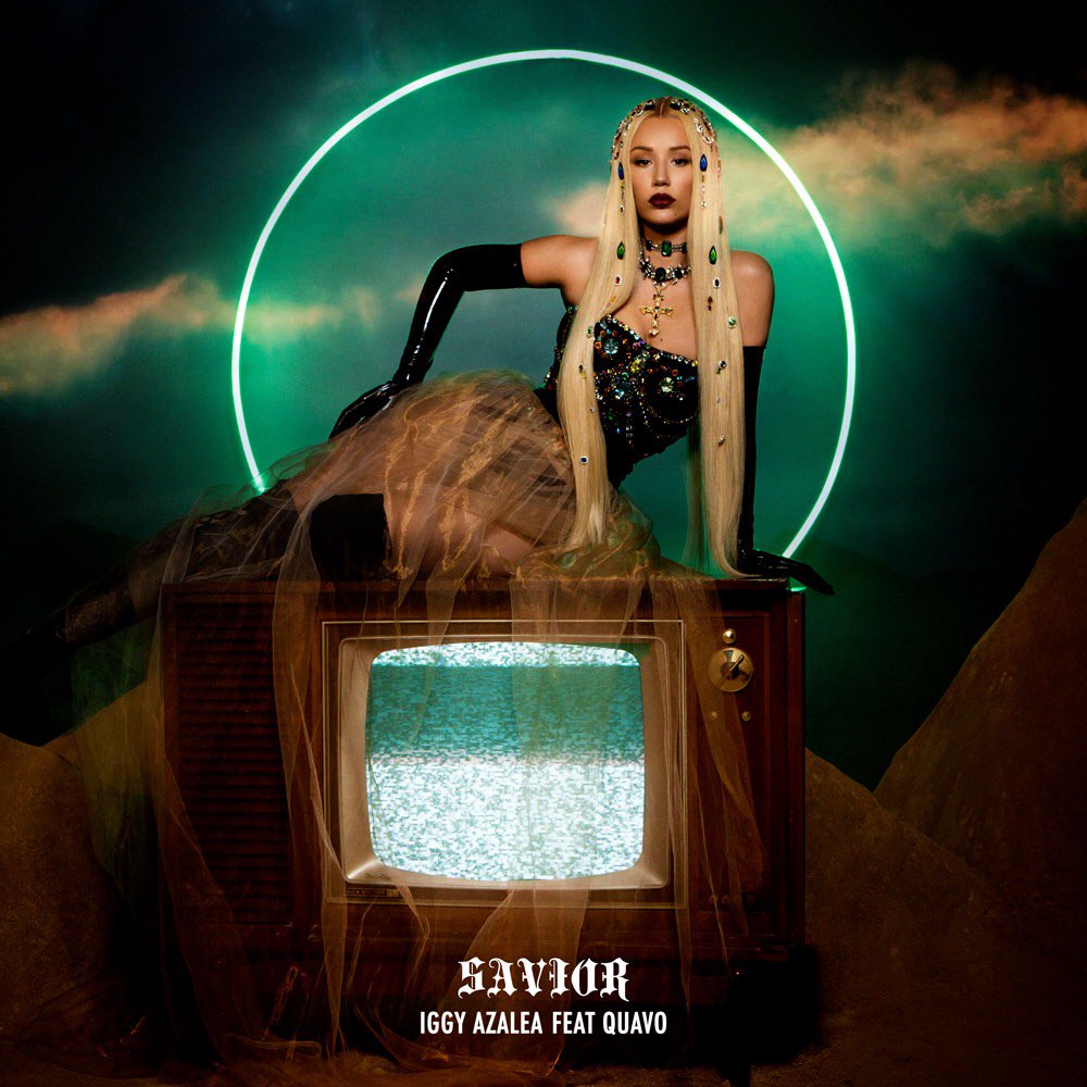Savior by Iggy Azalea (Single, Pop Rap): Reviews, Ratings, Credits, Song  list - Rate Your Music, image size:1000x1000