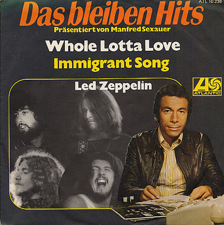Whole Lotta Love / Immigrant Song by Led Zeppelin (Single